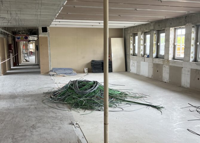 Nettoyage et tri après curage de bâtiment