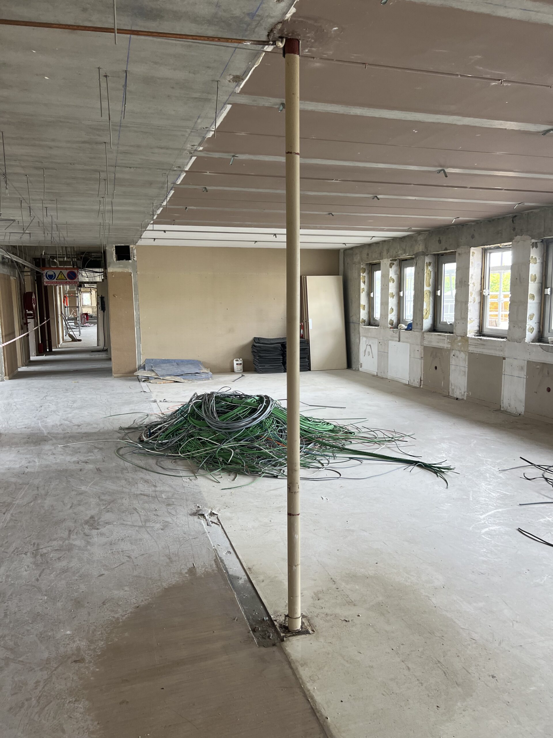 Nettoyage et tri après curage de bâtiment
